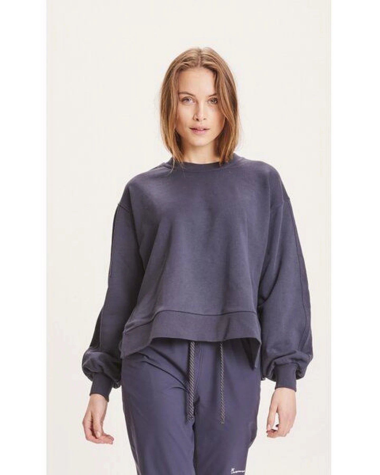 KnowledgeCotton Apparel A-Shape Pullover NUANCE BY NATURE aus Bio-Baumwolle – Ansicht 2