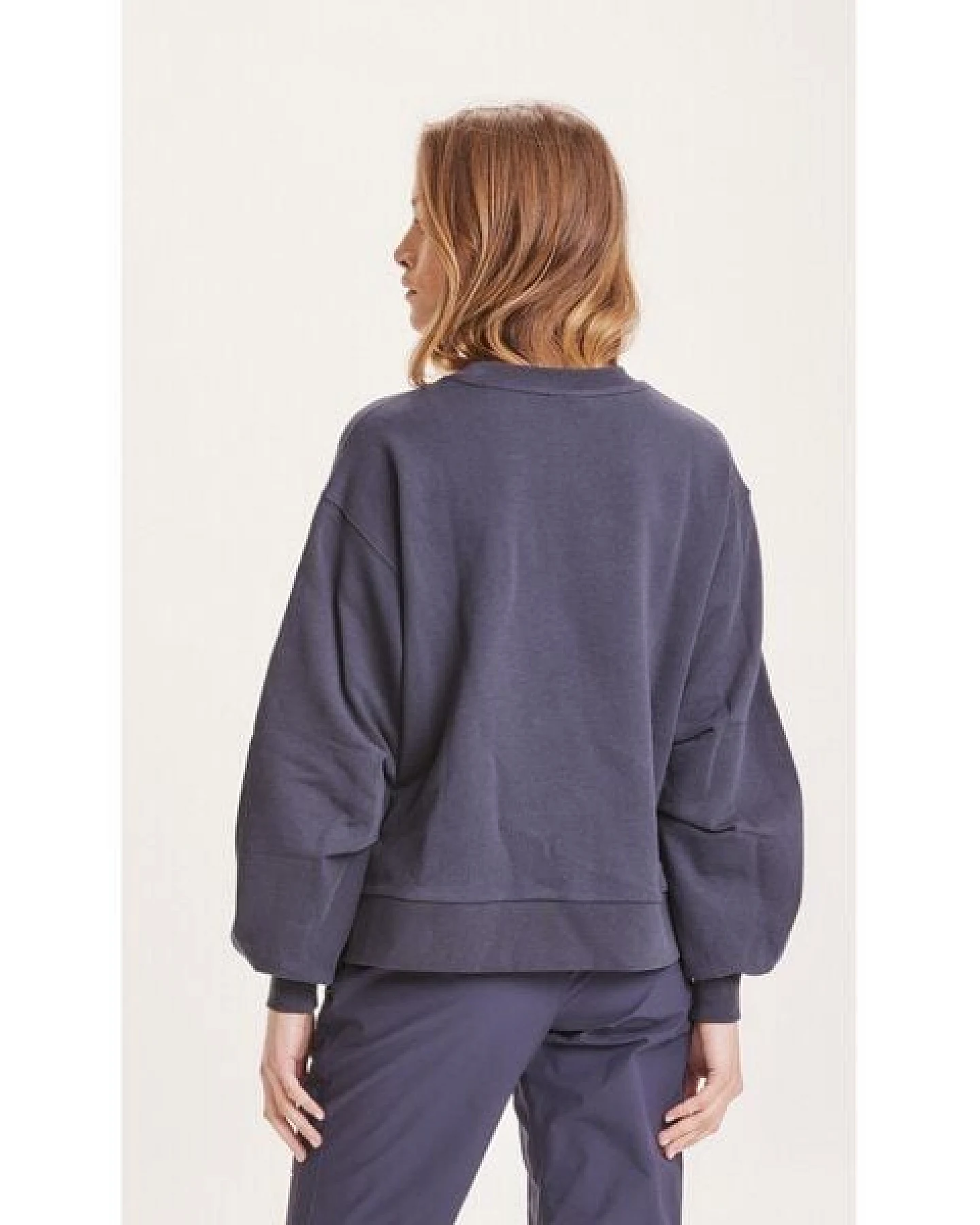 KnowledgeCotton Apparel A-Shape Pullover NUANCE BY NATURE aus Bio-Baumwolle – Ansicht 4