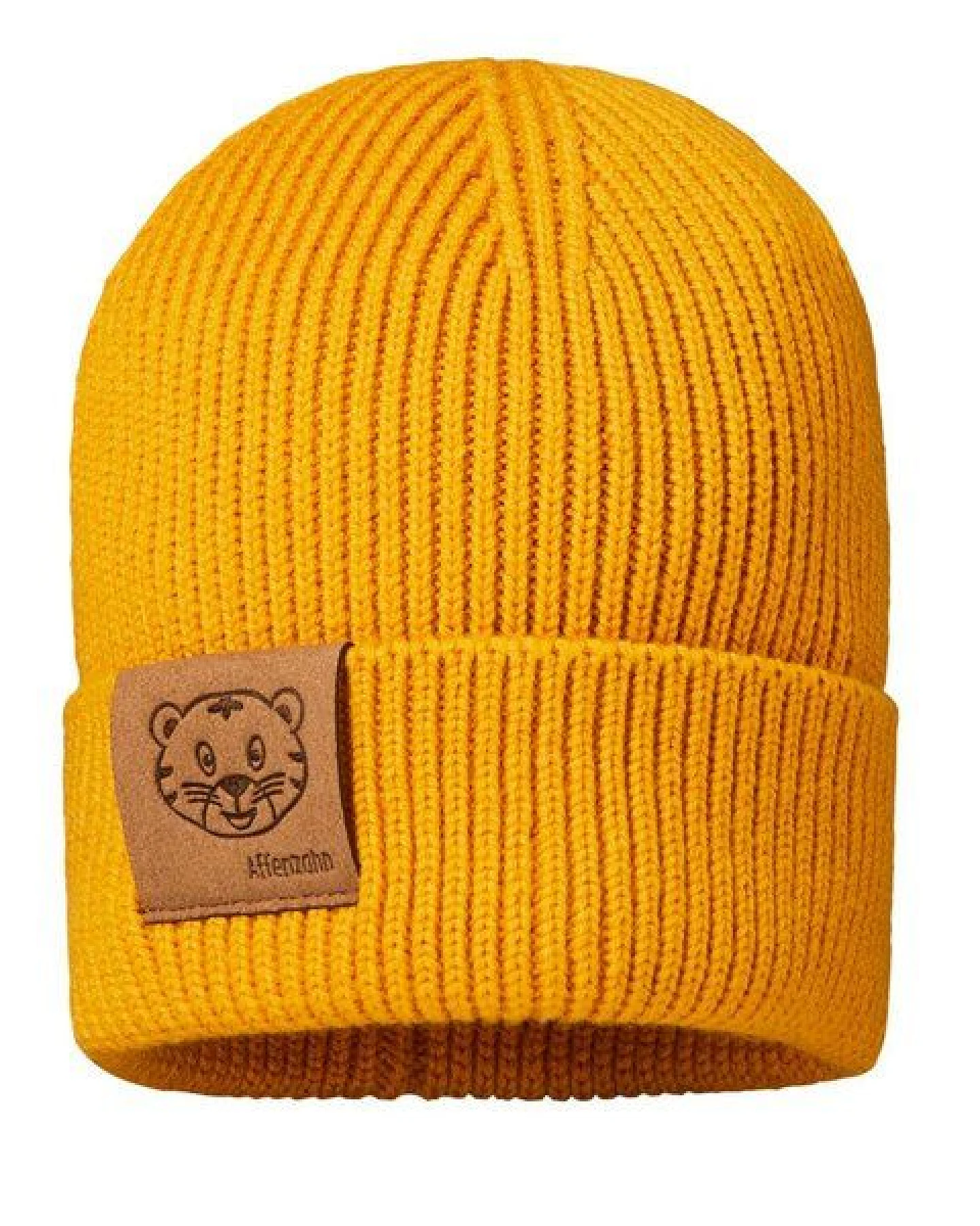 Affenzahn Kinder Mütze Beanie Merinowolle – Ansicht 2
