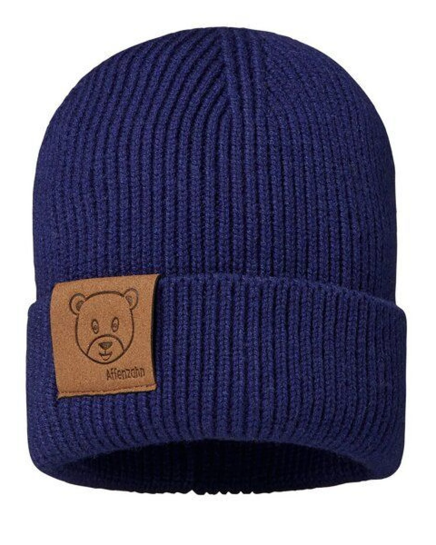 Affenzahn Kinder Mütze Beanie Merinowolle – Ansicht 2