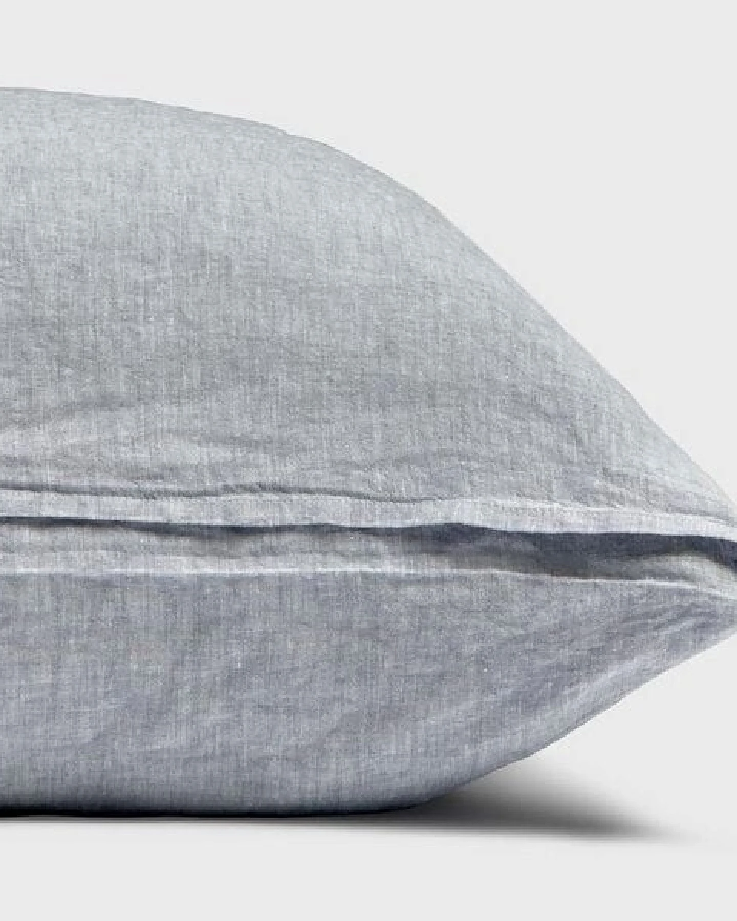 Yumeko Bettwäsche Gewaschenes Leinen Chambray – Ansicht 3