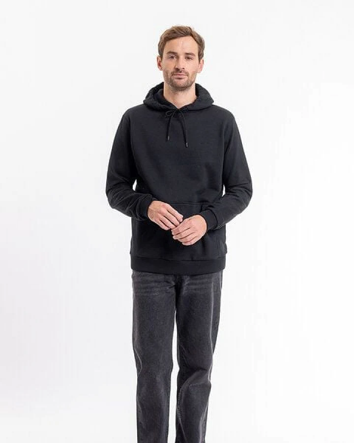 Rotholz Logo Hoodie aus Bio-Baumwolle