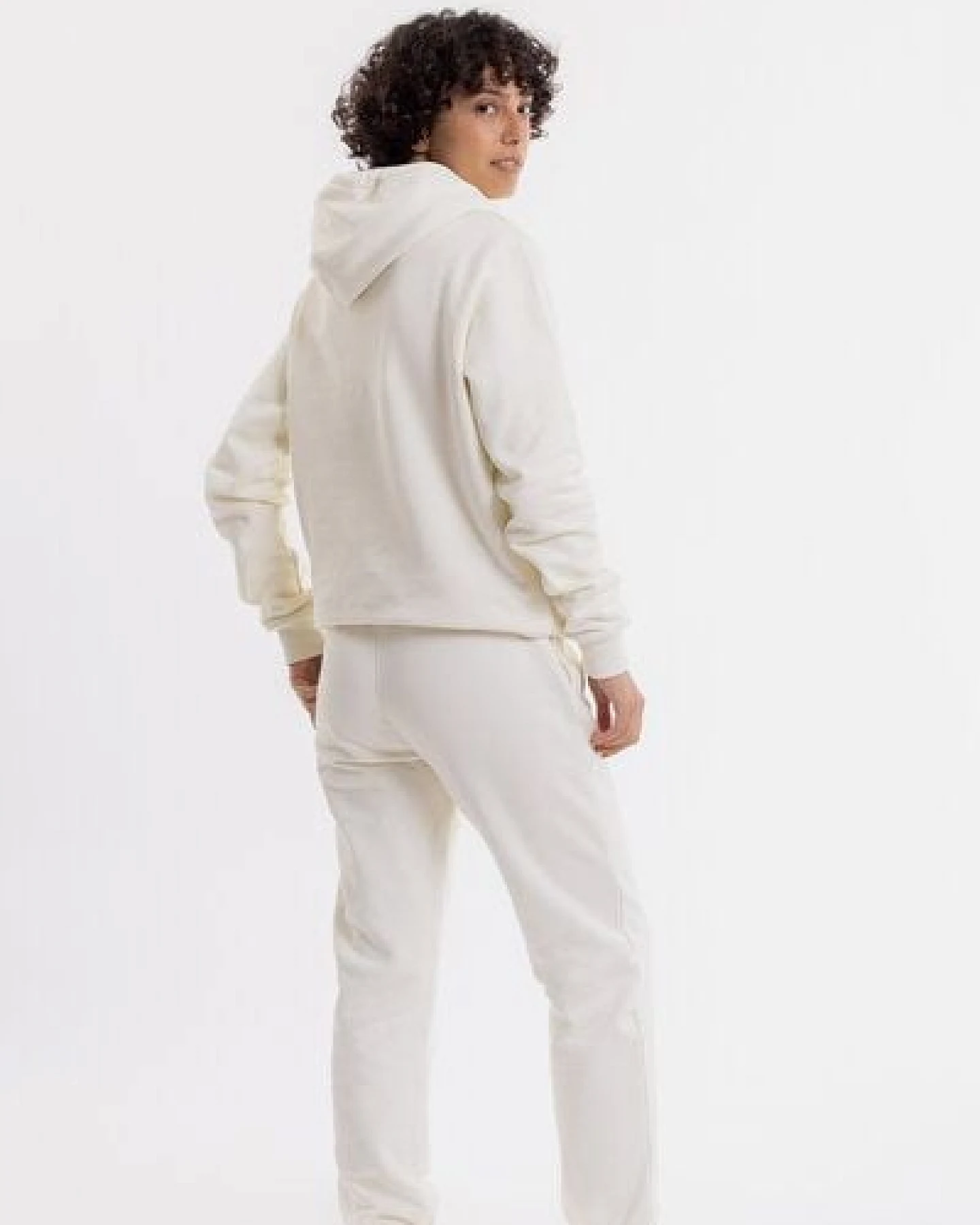 Rotholz Logo Hoodie aus Bio-Baumwolle – Ansicht 3