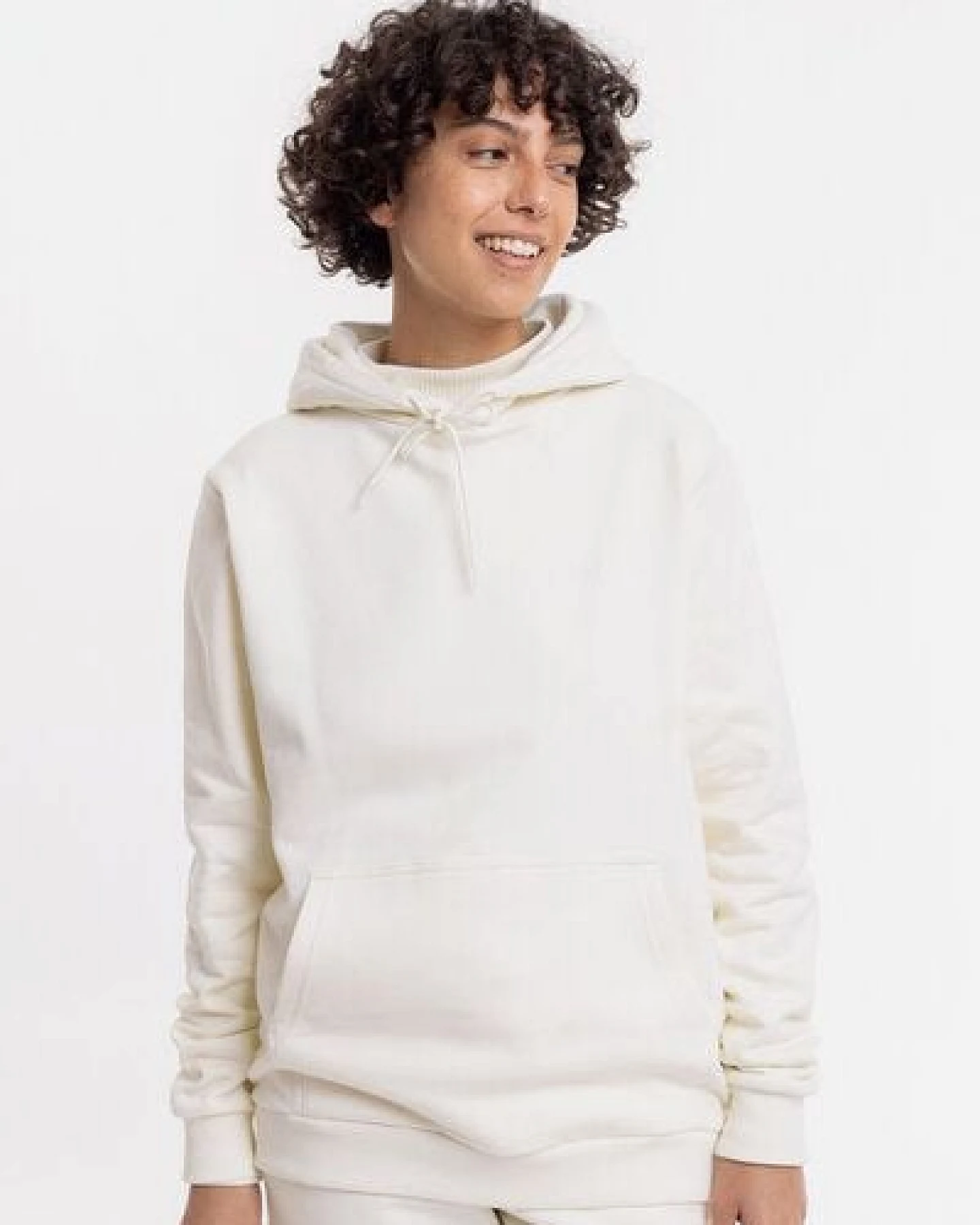 Rotholz Logo Hoodie aus Bio-Baumwolle – Ansicht 4