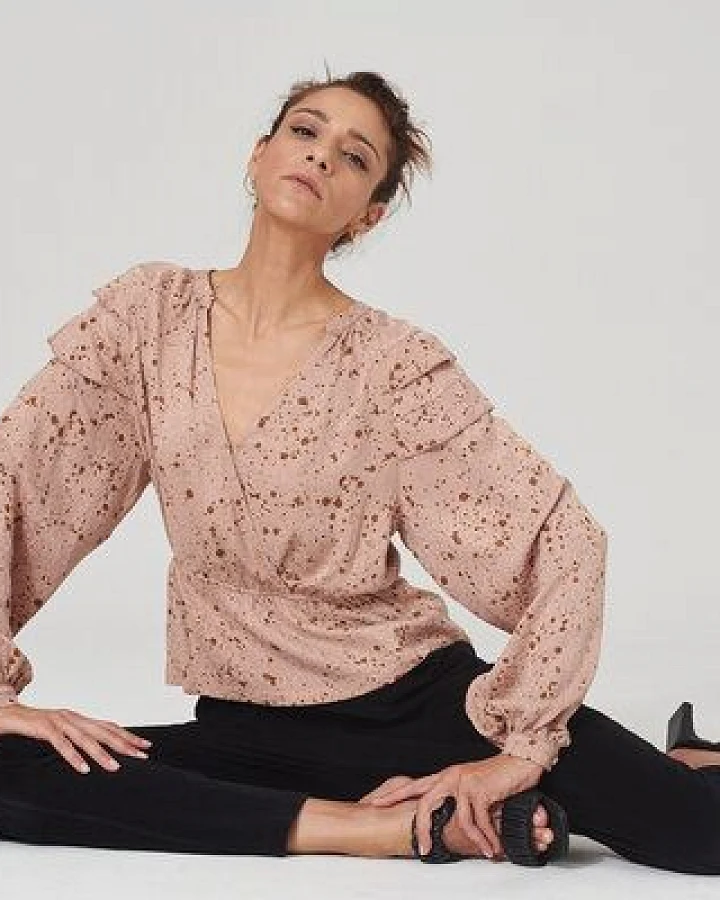 Lovjoi Bluse MARILIN aus CUPRO & VISKOSE Ecovero