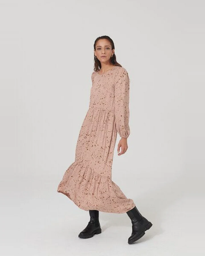 Lovjoi Kleid AUDREYANA aus CUPRO Bemberg & VISKOSE Ecovero