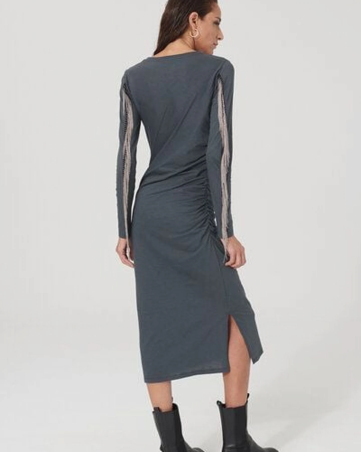 Lovjoi Kleid BEAUVOIRE aus Biobaumwolle – Ansicht 4