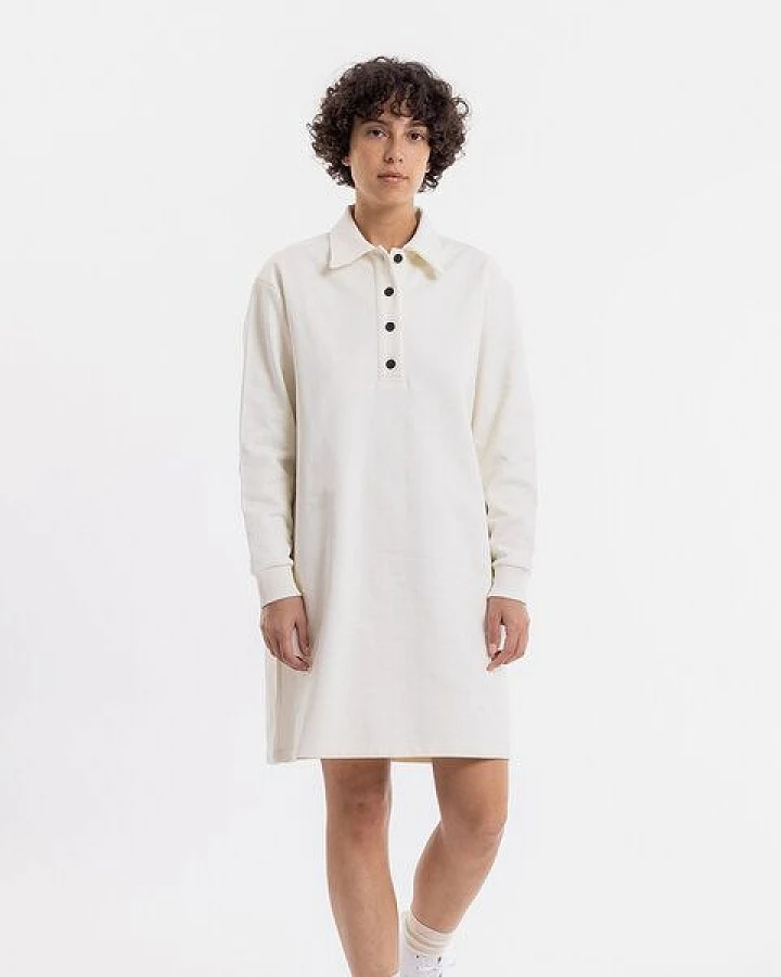 Rotholz Polo Kleid aus Bio-Baumwolle