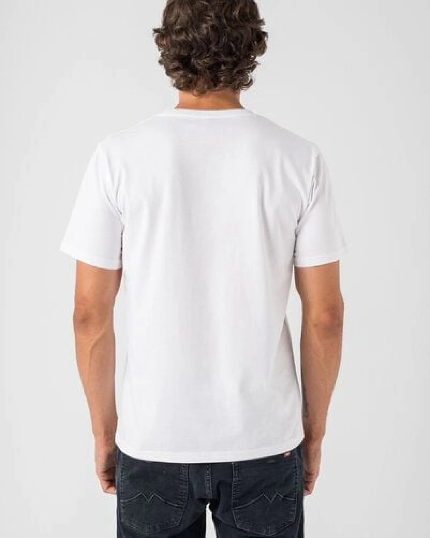 Burnell & Son T-Shirt Tshirt Herren 3er Pack aus 100% Baumwolle Regular Fit Basic Rundhals – Ansicht 4