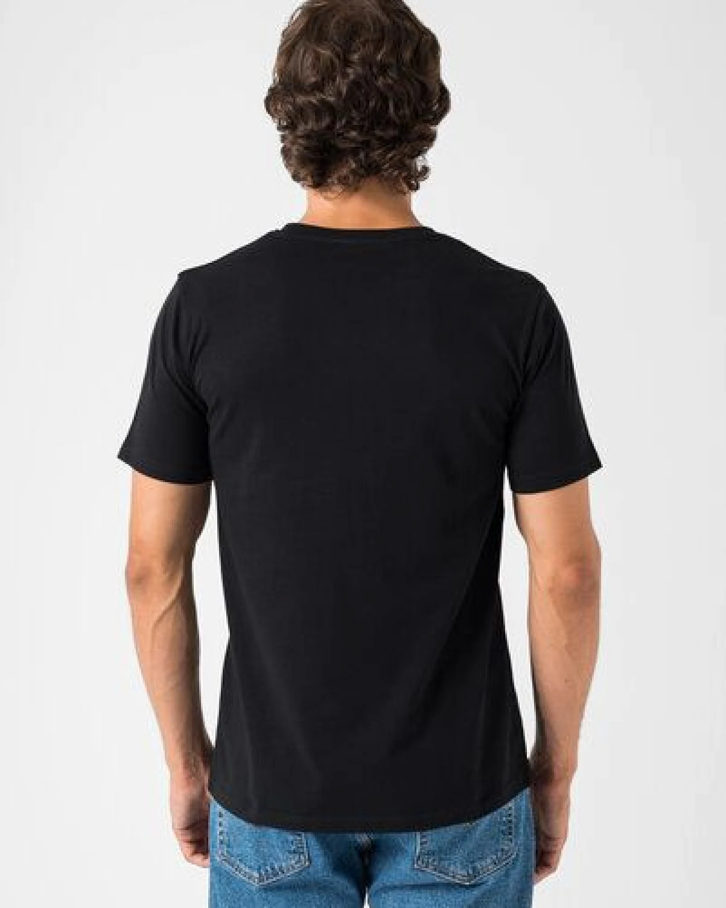 Burnell & Son T-Shirt Tshirt Herren 3er Pack aus 100% Baumwolle Regular Fit Basic Rundhals – Ansicht 3