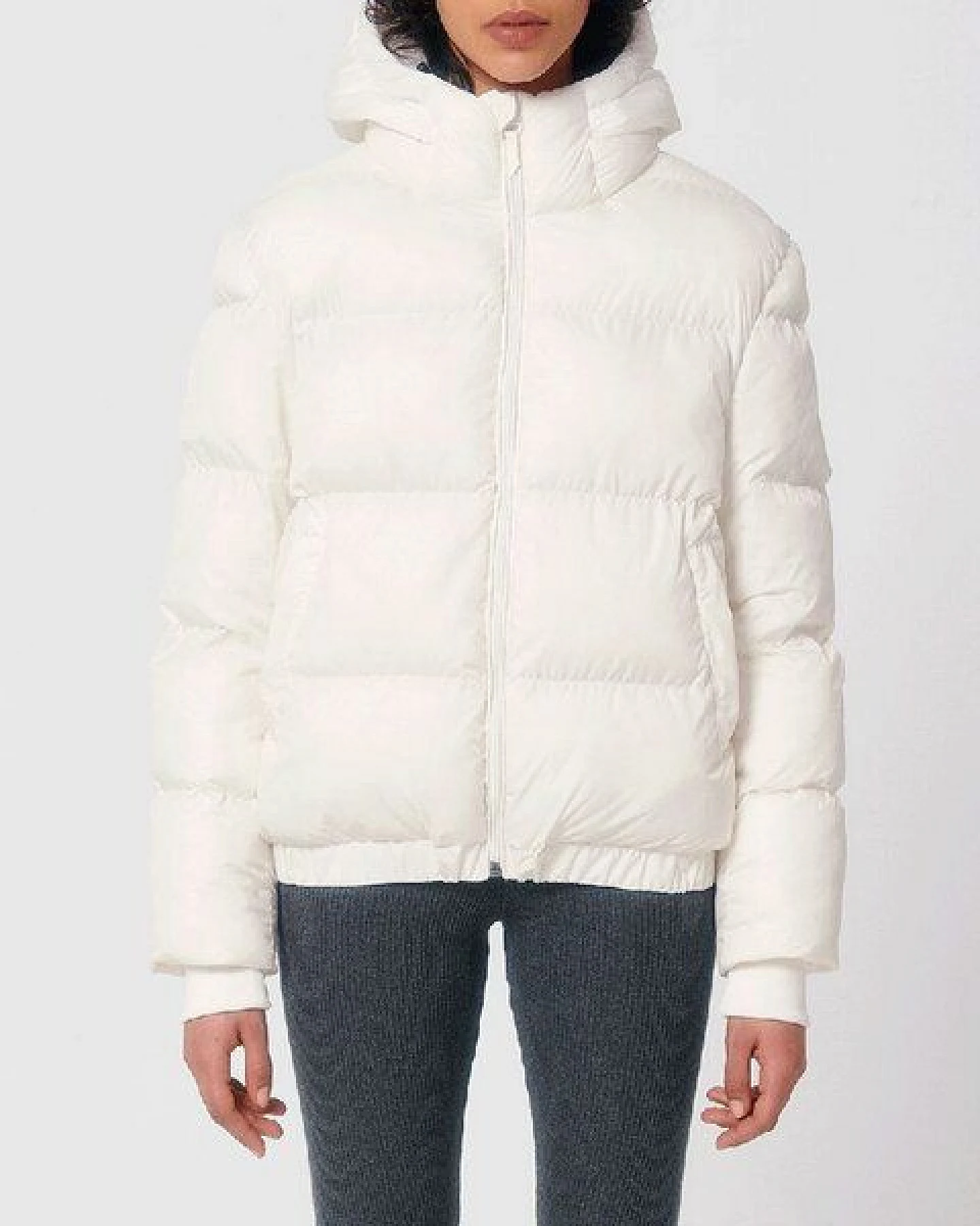 YTWOO Dicke Steppjacke für kalte Tage, nachhaltig produziert, Winterjacke, Öko Mode – Ansicht 2