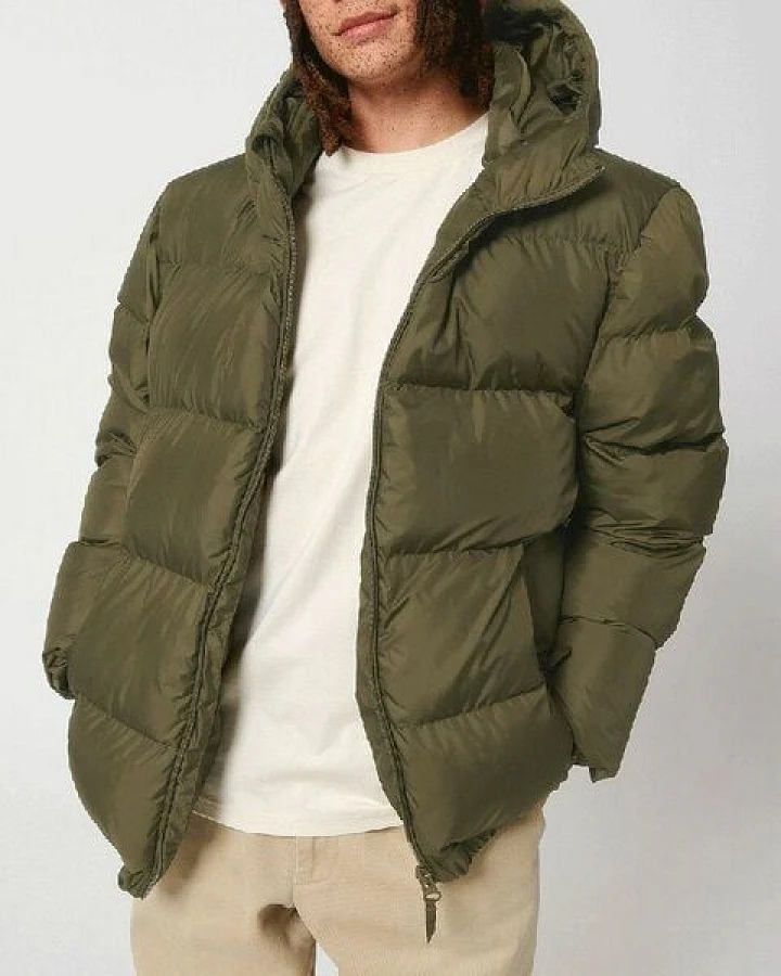 YTWOO Dicke Steppjacke für kalte Tage, nachhaltig produziert, Winterjacke, Öko Mode