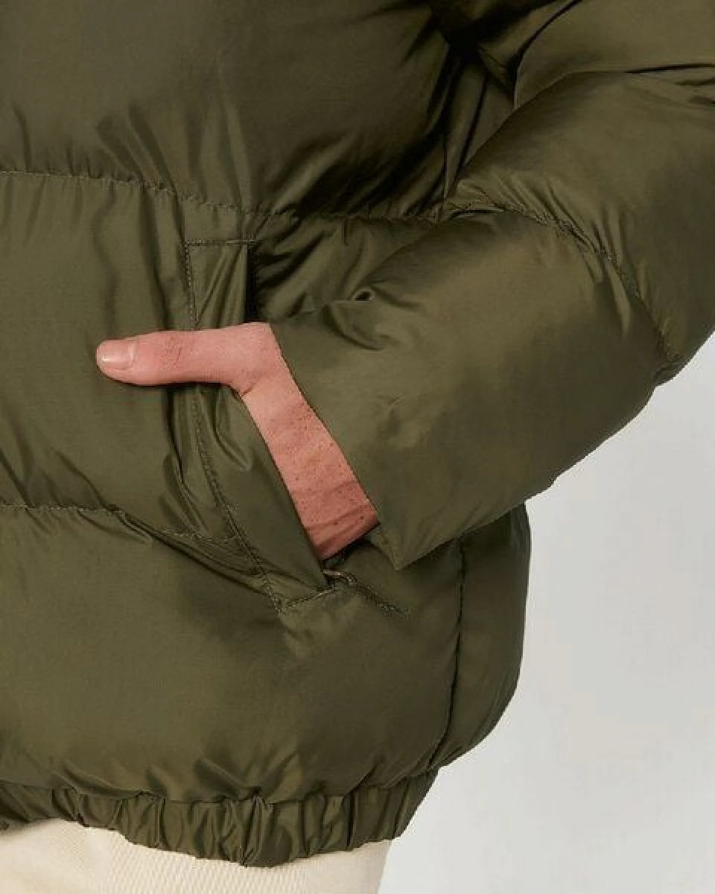 YTWOO Dicke Steppjacke für kalte Tage, nachhaltig produziert, Winterjacke, Öko Mode – Ansicht 4