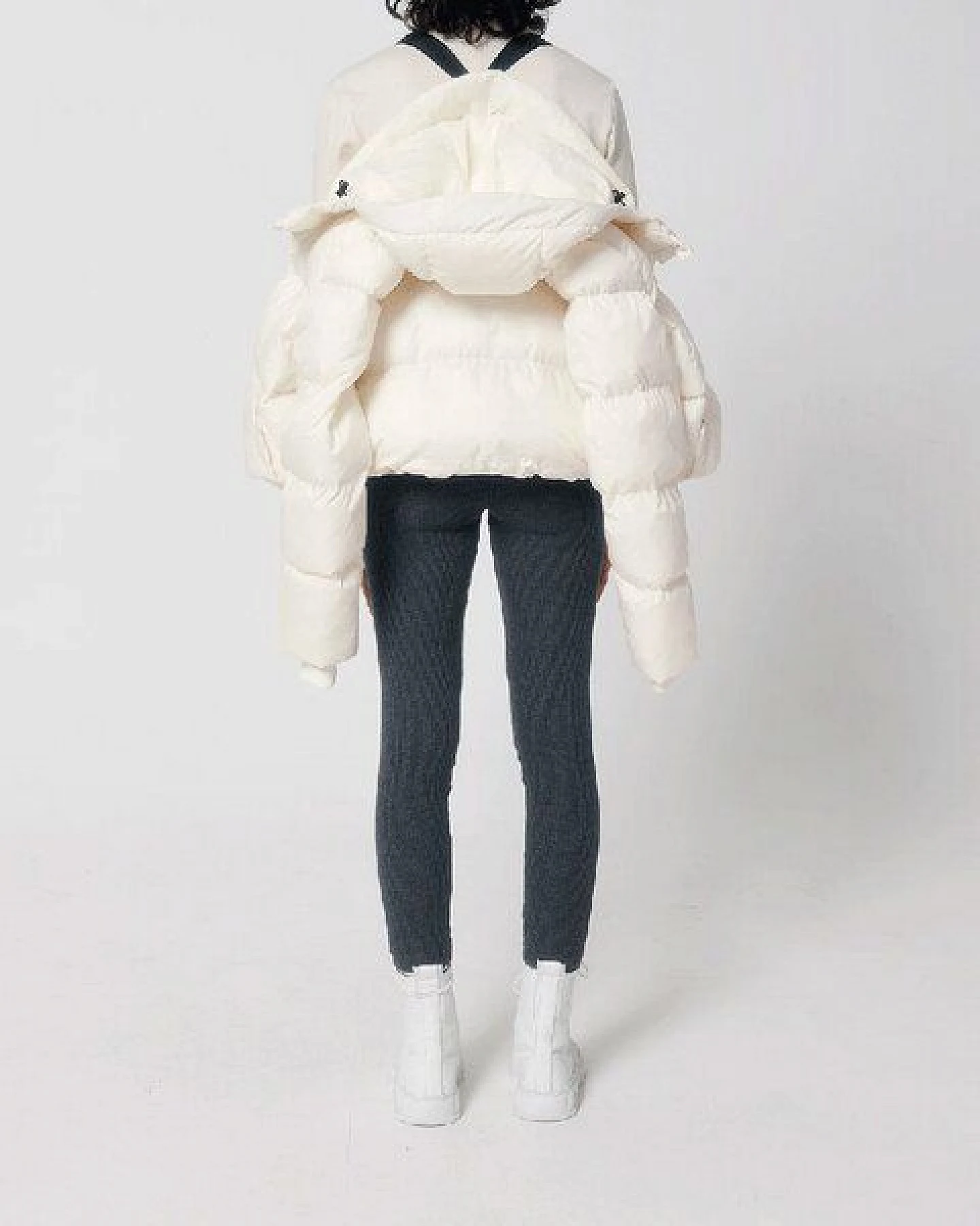YTWOO Dicke Steppjacke für kalte Tage, nachhaltig produziert, Winterjacke, Öko Mode – Ansicht 3