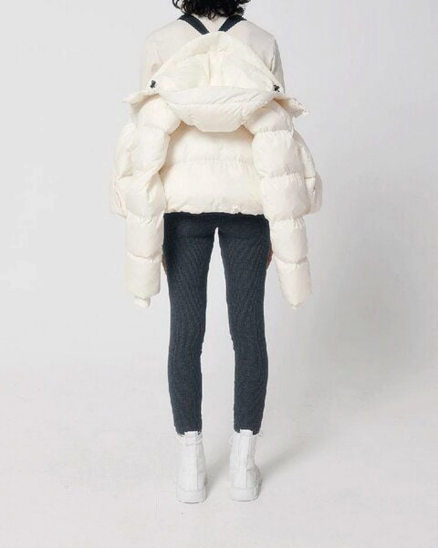 YTWOO Dicke Steppjacke für kalte Tage, nachhaltig produziert, Winterjacke, Öko Mode – Ansicht 3