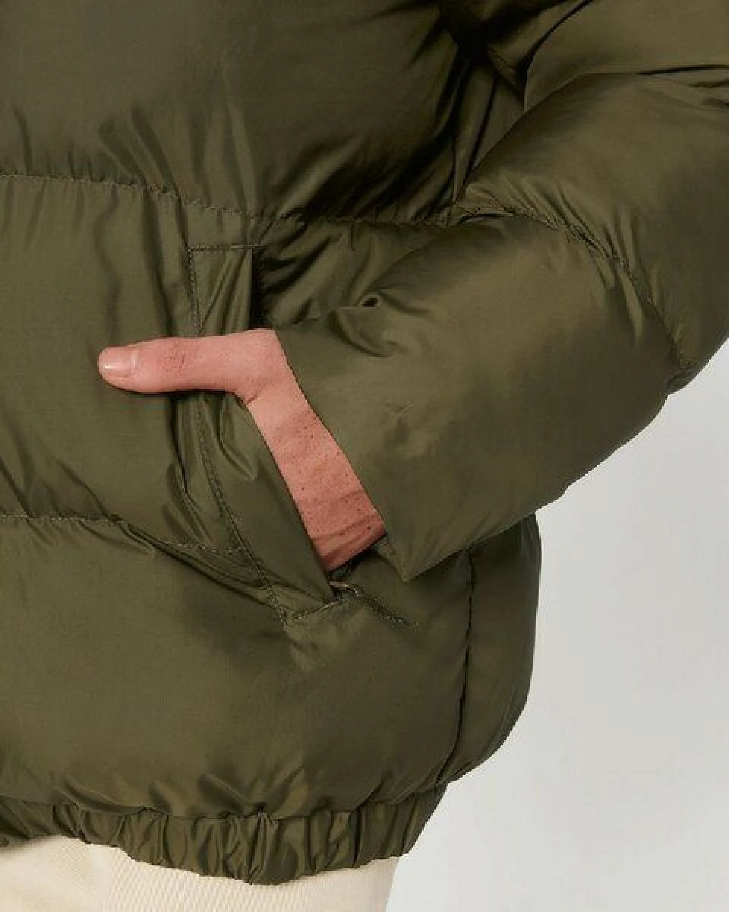 YTWOO Dicke Steppjacke für kalte Tage, nachhaltig produziert, Winterjacke, Öko Mode – Ansicht 4