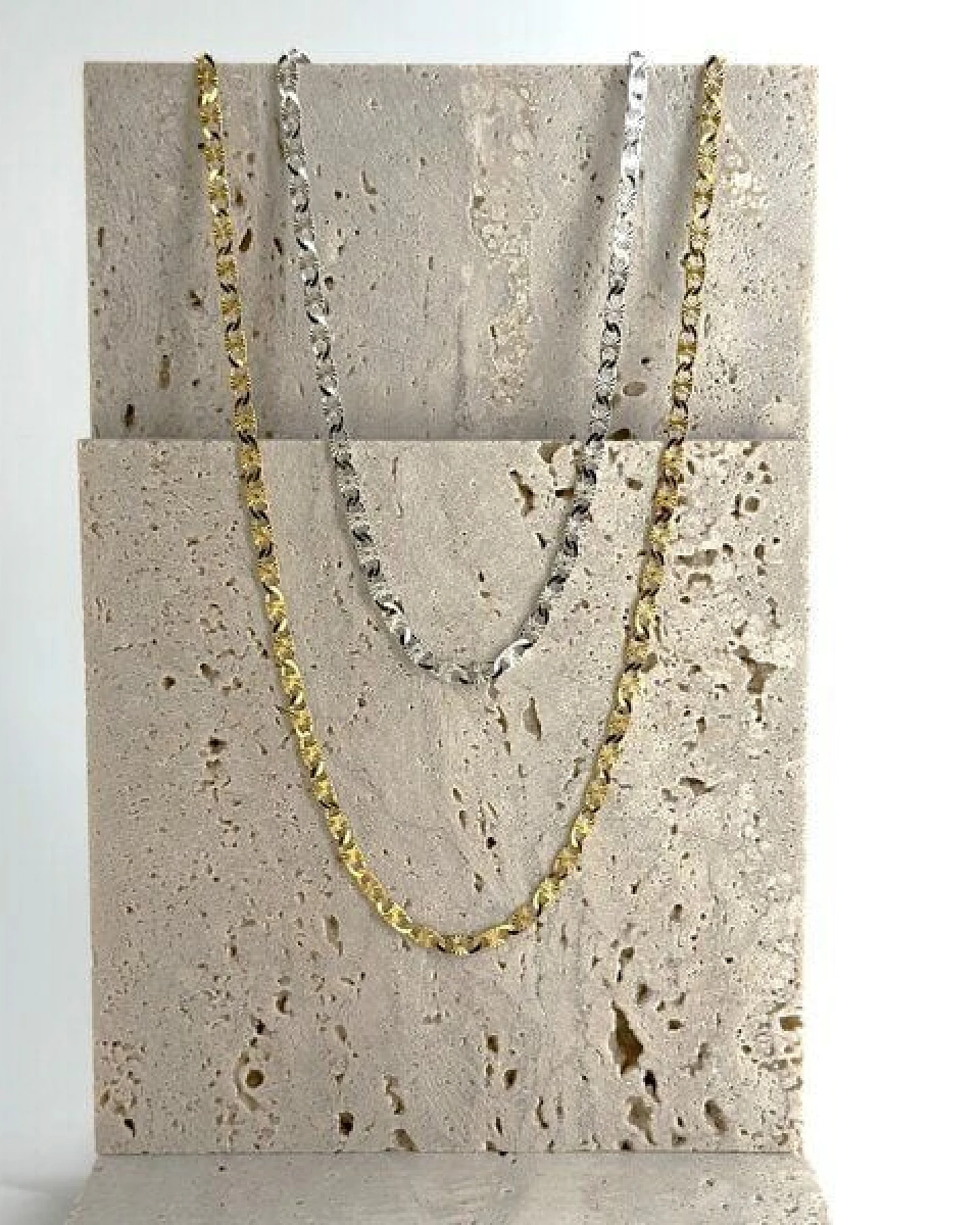MOANINA Kette Dahla - 925 Silber/18k Gold Vermeil – Ansicht 4