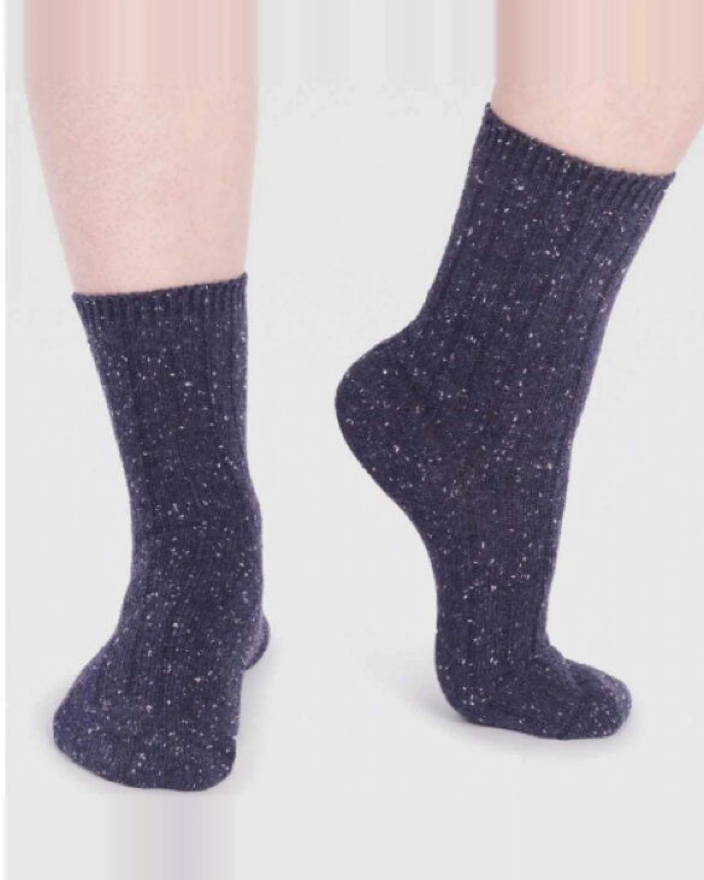 Thought Socken, Recycelt & Ribbed – Ansicht 2