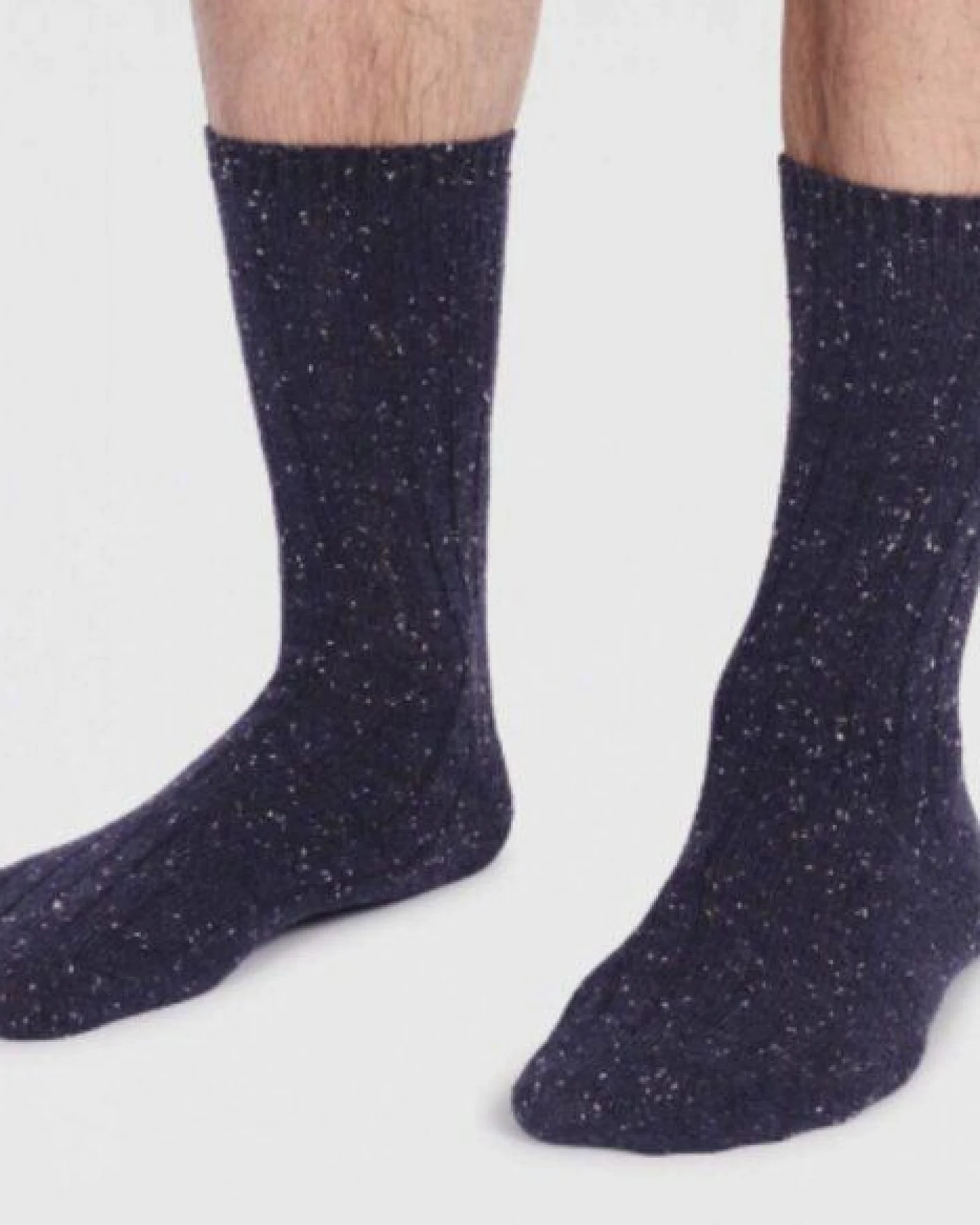 Thought Socken, Recycelt & Ribbed – Ansicht 2