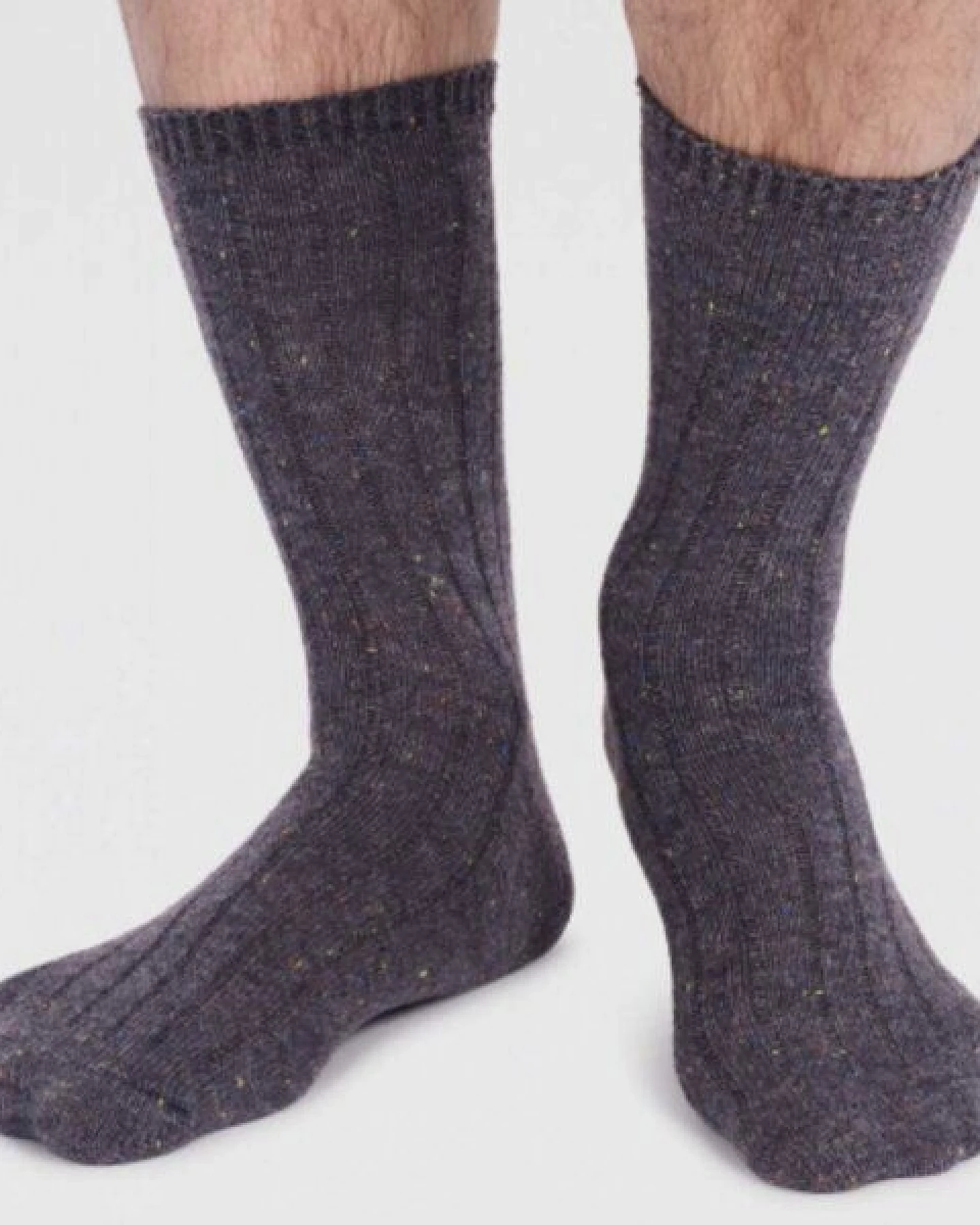Thought Socken, Recycelt & Ribbed – Ansicht 2