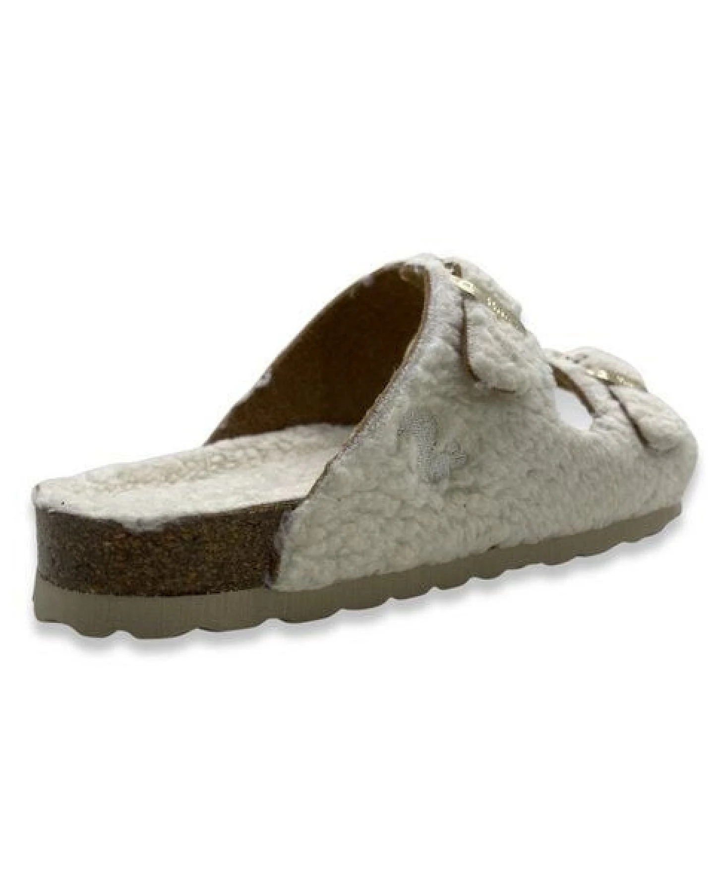 Vegane "thies ® Eco Teddy Sandale" aus rec. PET & Biobaumwolle – Ansicht 3