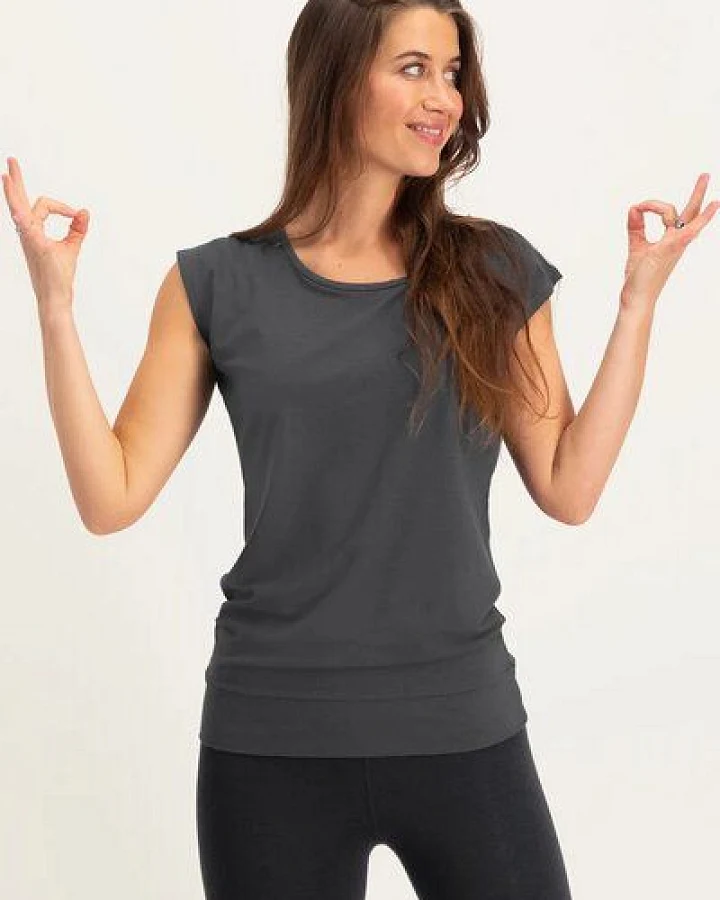 Urban Goddess Lockeres Asana-Yoga-Shirt