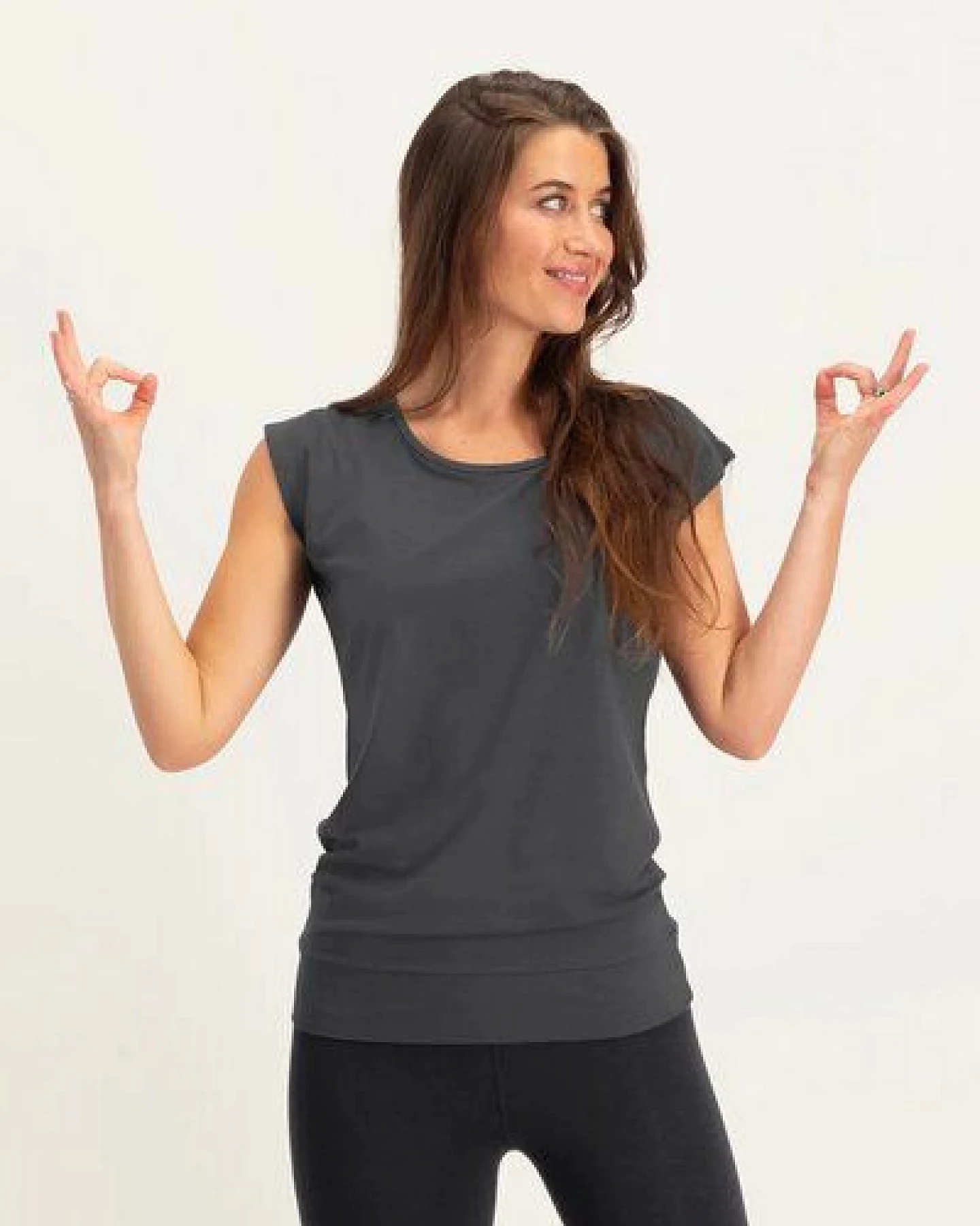 Urban Goddess Lockeres Asana-Yoga-Shirt – Ansicht 3