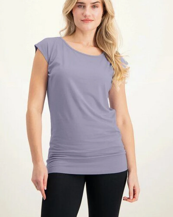 Produktseite: Urban Goddess Lockeres Asana-Yoga-Shirt