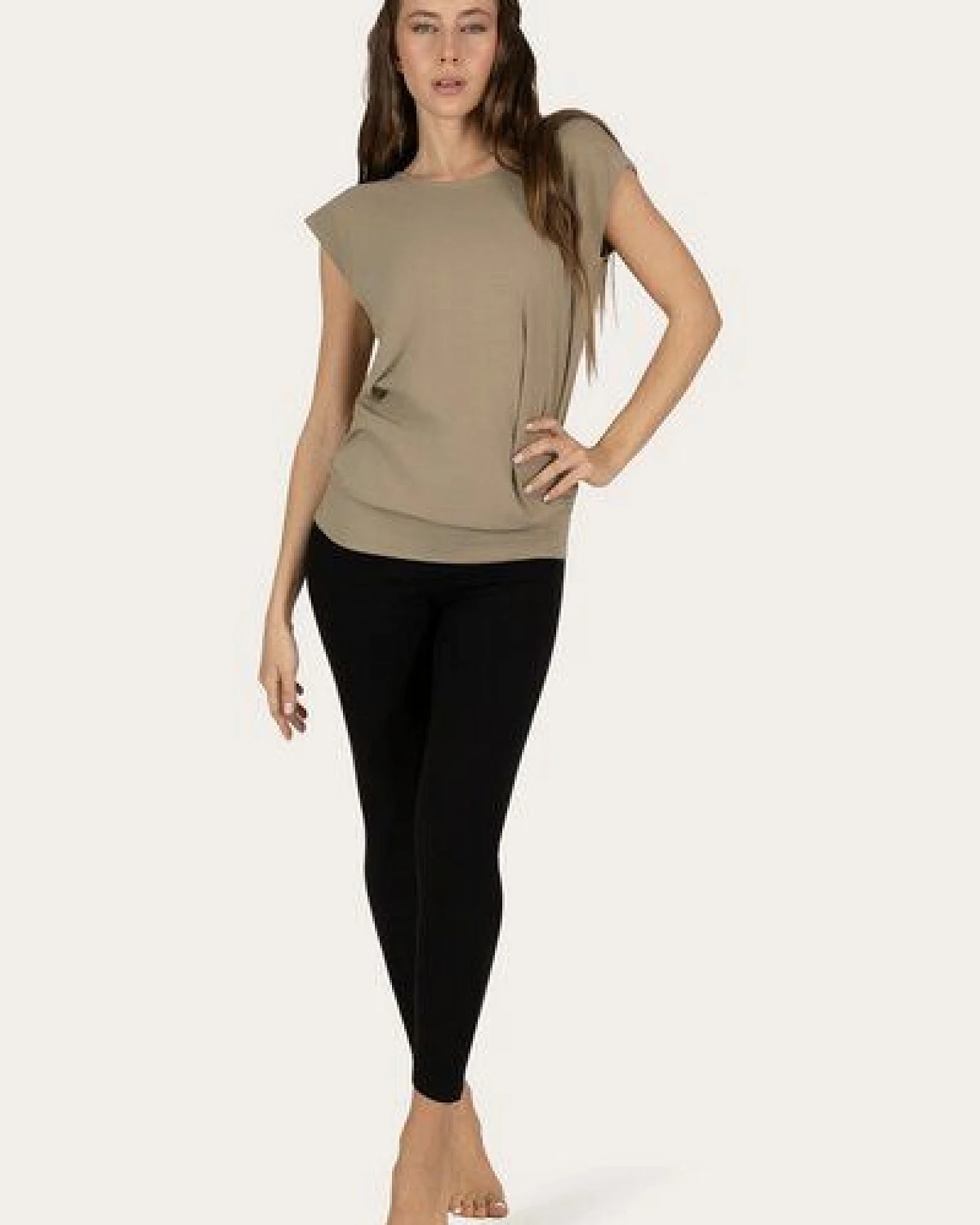 Urban Goddess Lockeres Asana-Yoga-Shirt – Ansicht 3