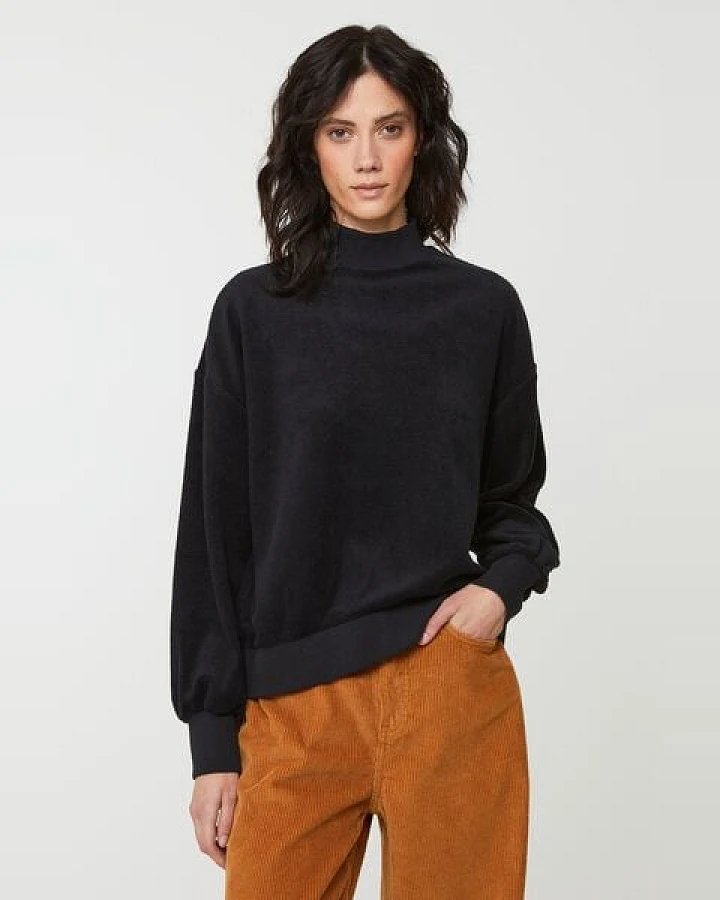 Damen Frottee Sweatshirt aus Bio-Baumwolle - DICHONDRA - recolution