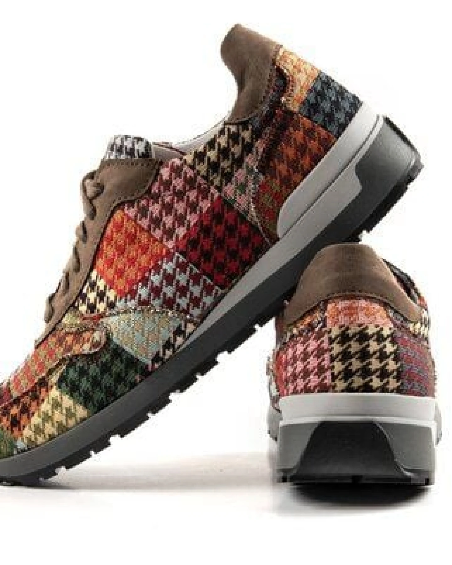 Risorse Future Roger Sneaker Pied De Poule – Ansicht 3