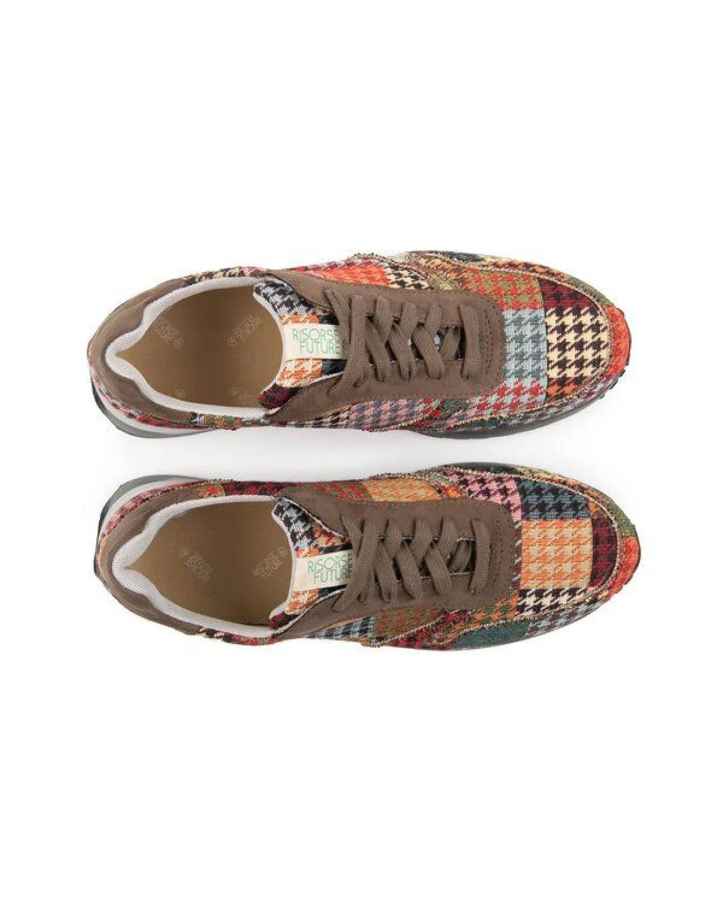 Risorse Future Roger Sneaker Pied De Poule – Ansicht 4