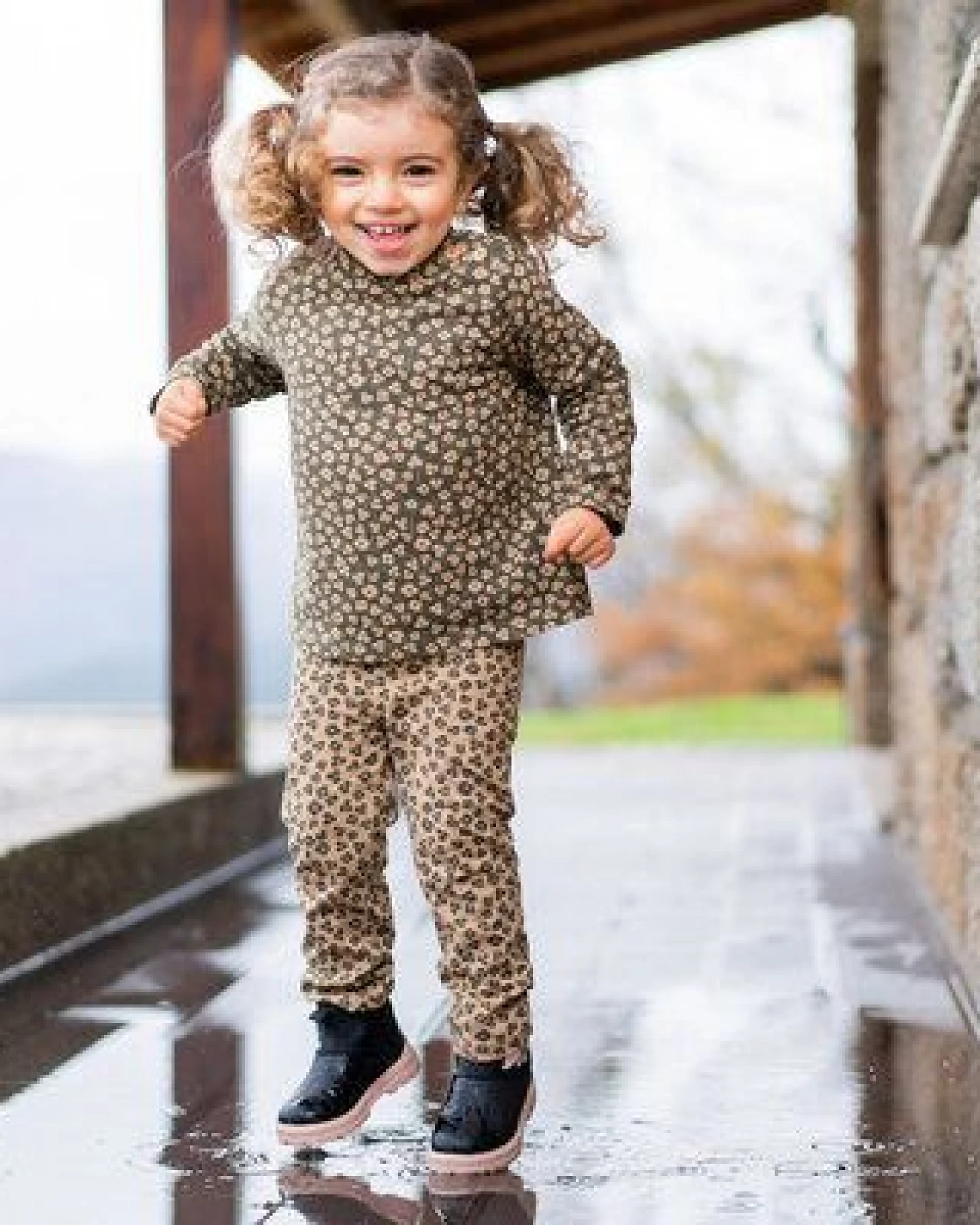 PETER JO Leggings aus Bio-Baumwolle Nevada – Ansicht 2