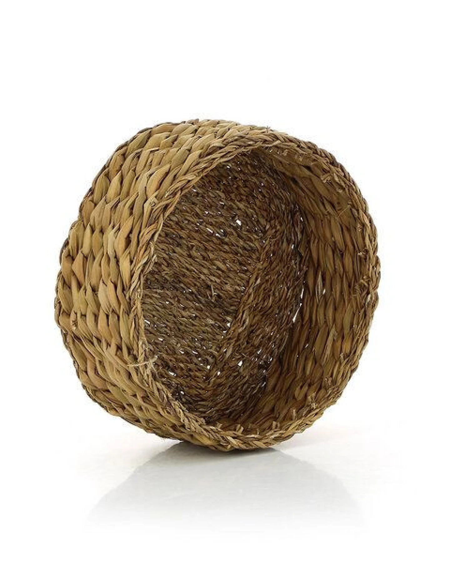 GLOBO Fair Trade Rundes Korbtablett HATIYA – Ansicht 3