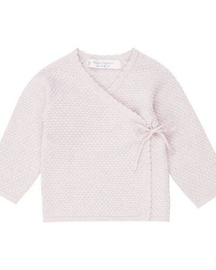 sense-organics P.Picasso Baby Strickjacke rose von Sense Organics GOTS