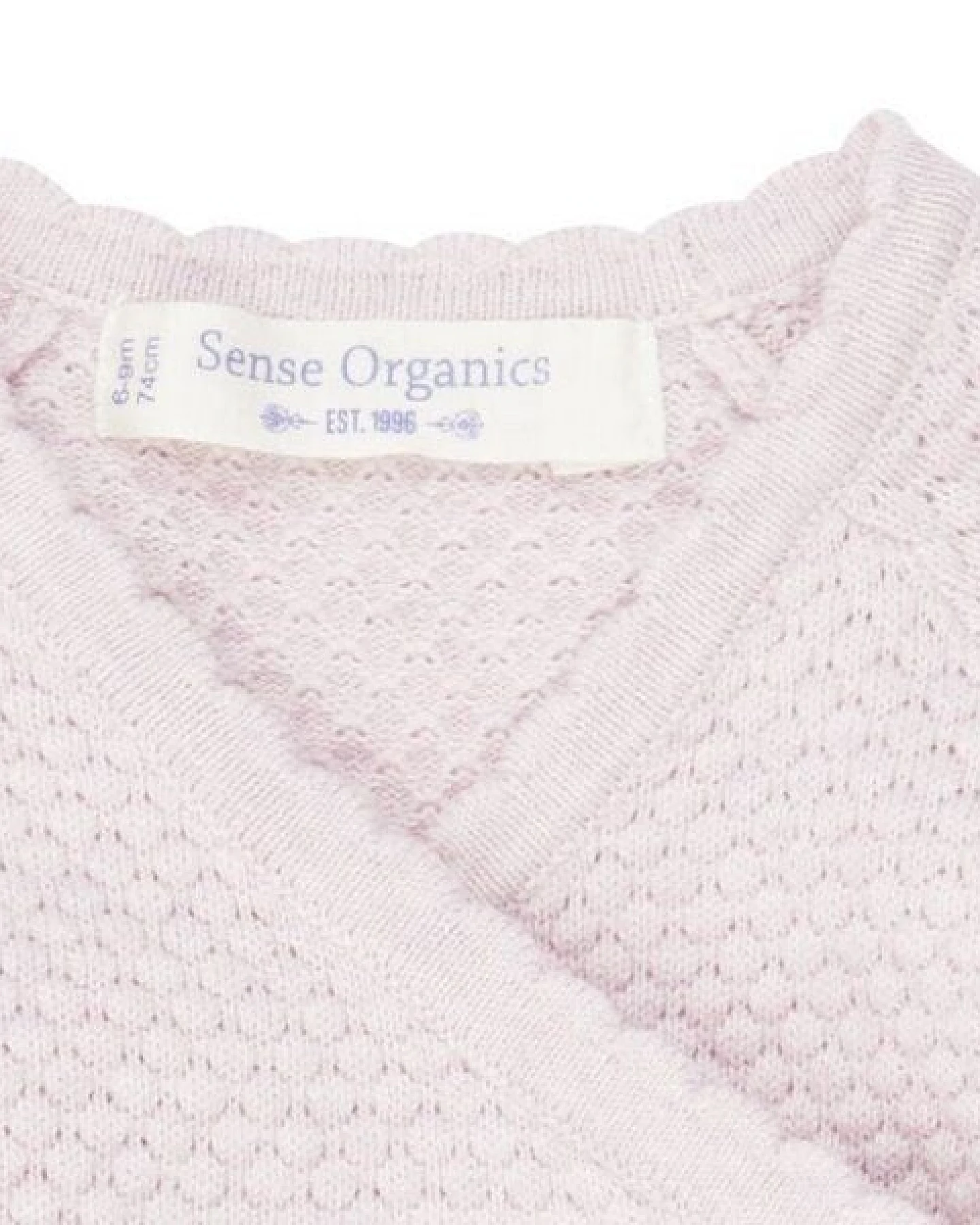 sense-organics P.Picasso Baby Strickjacke rose von Sense Organics GOTS – Ansicht 2