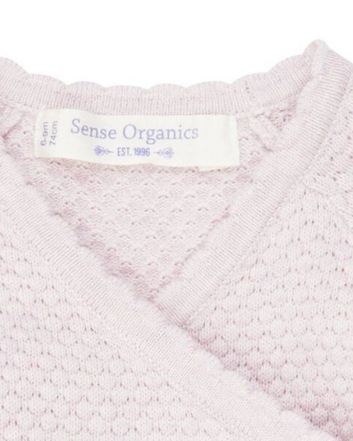 sense-organics P.Picasso Baby Strickjacke rose von Sense Organics GOTS – Ansicht 2