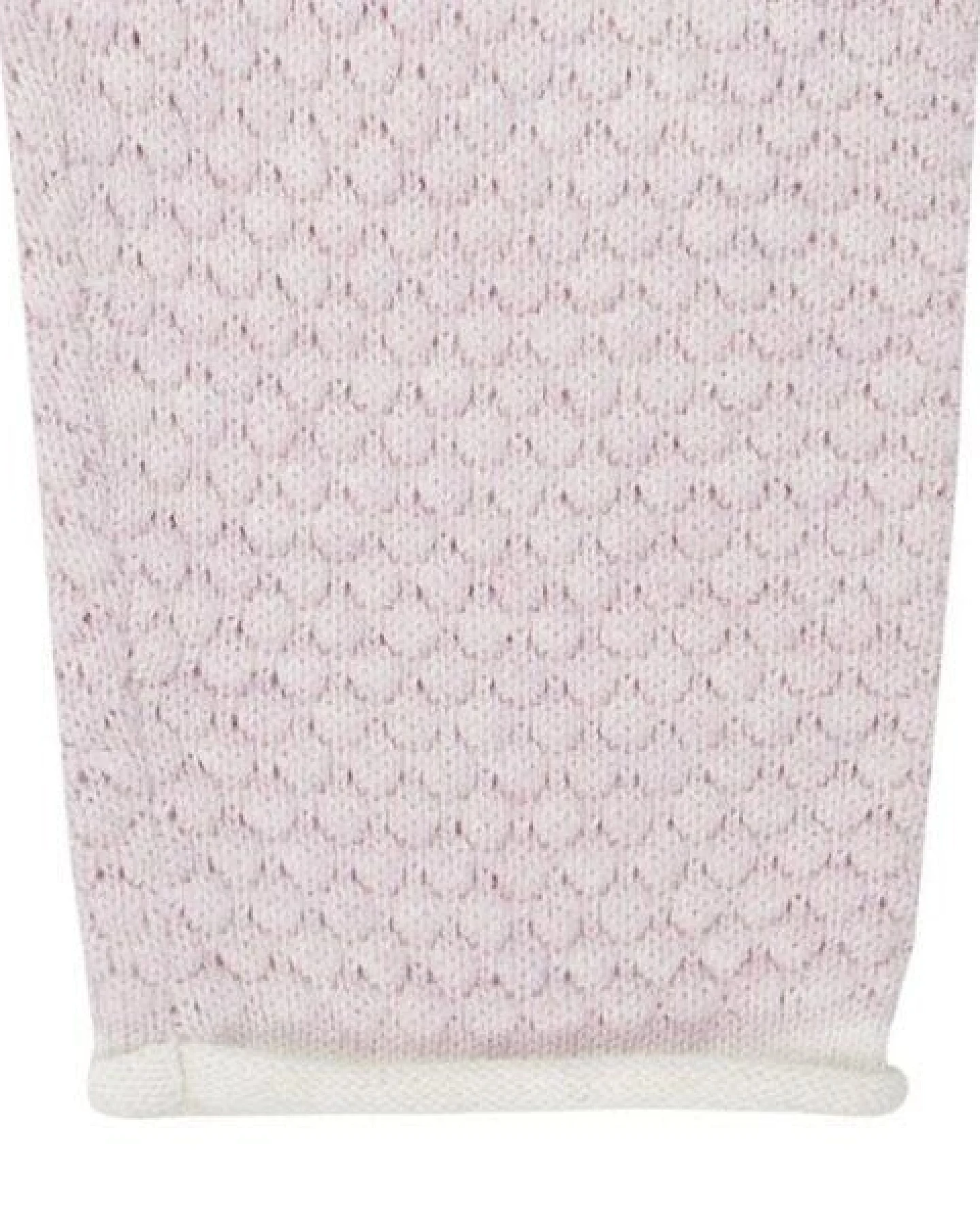 sense-organics Baby-Strickleggings Wabenmuster Pablo in rose von Sense Organics GOTS – Ansicht 4