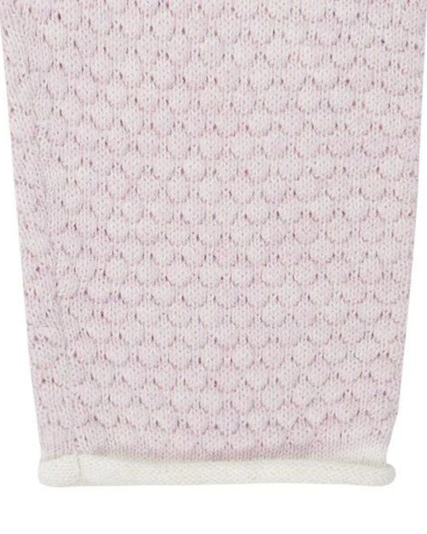 sense-organics Baby-Strickleggings Wabenmuster Pablo in rose von Sense Organics GOTS – Ansicht 4