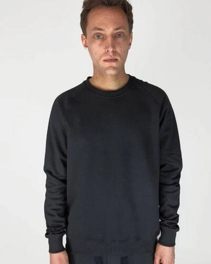 LUMEN organic Pullover HS20 SWEAT schwarz
