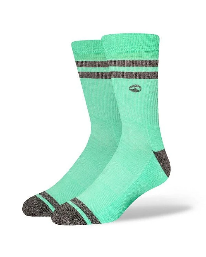 SOXN REVERSE / Tennissocken mit Streifen / 98 % Bio-Baumwolle