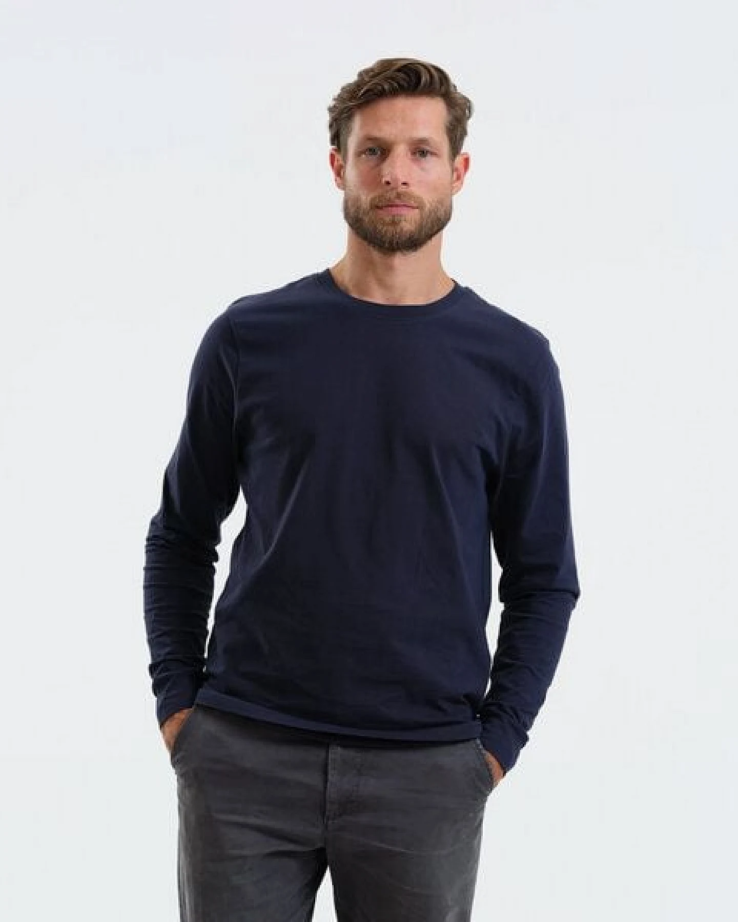 GARY MASH Herren Langarmshirt Scott aus Biobaumwolle – Ansicht 3