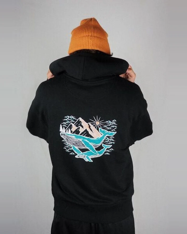 Zeachild Hump back to the Mountains Hoodie