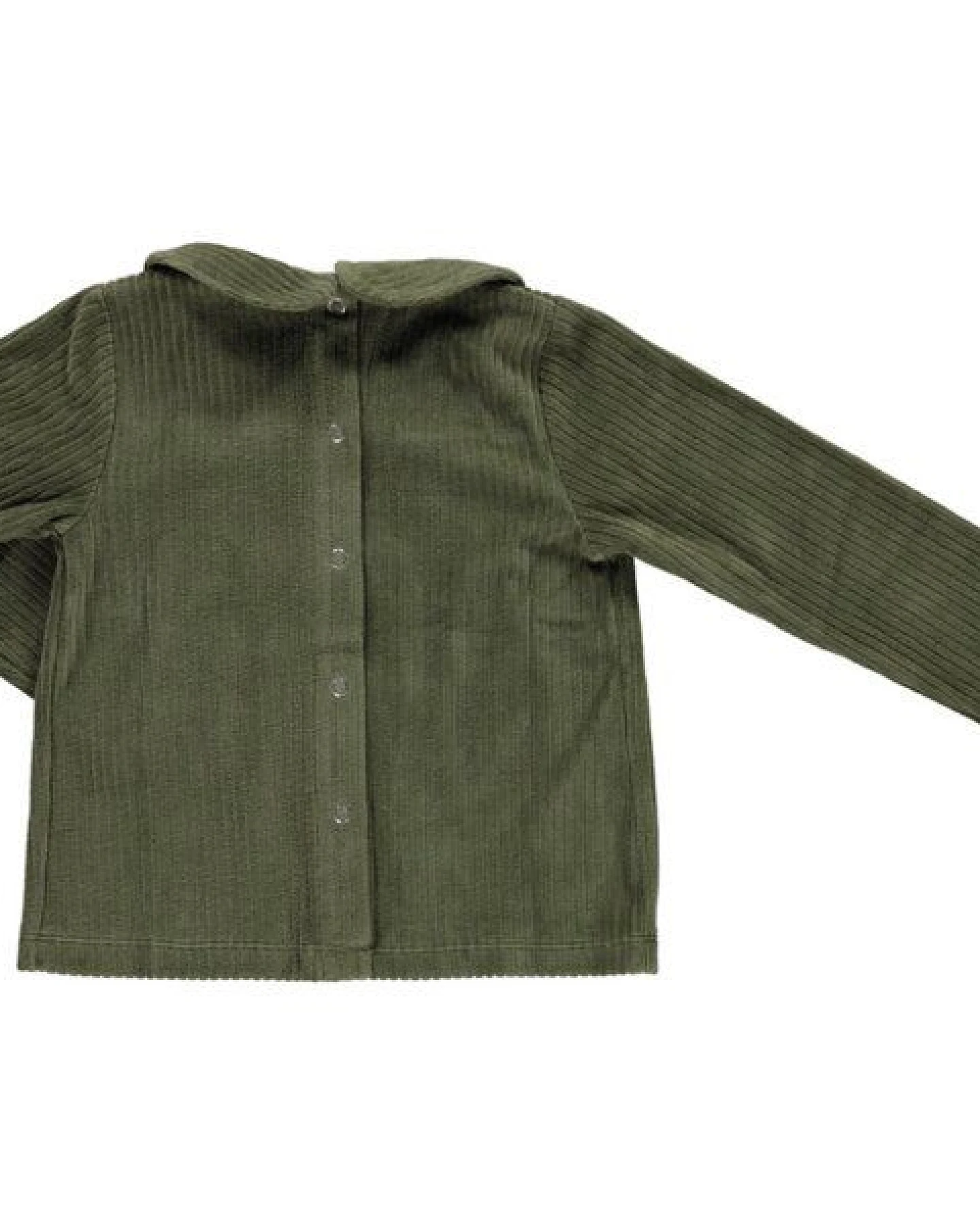 PETER JO Langarmshirt aus Bio-Cordsamt Colorado – Ansicht 2