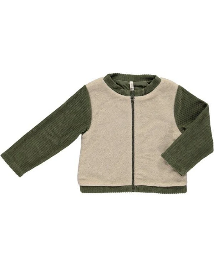 PETER JO Jacke aus Bio-Cordsamt und Fleece Arizona