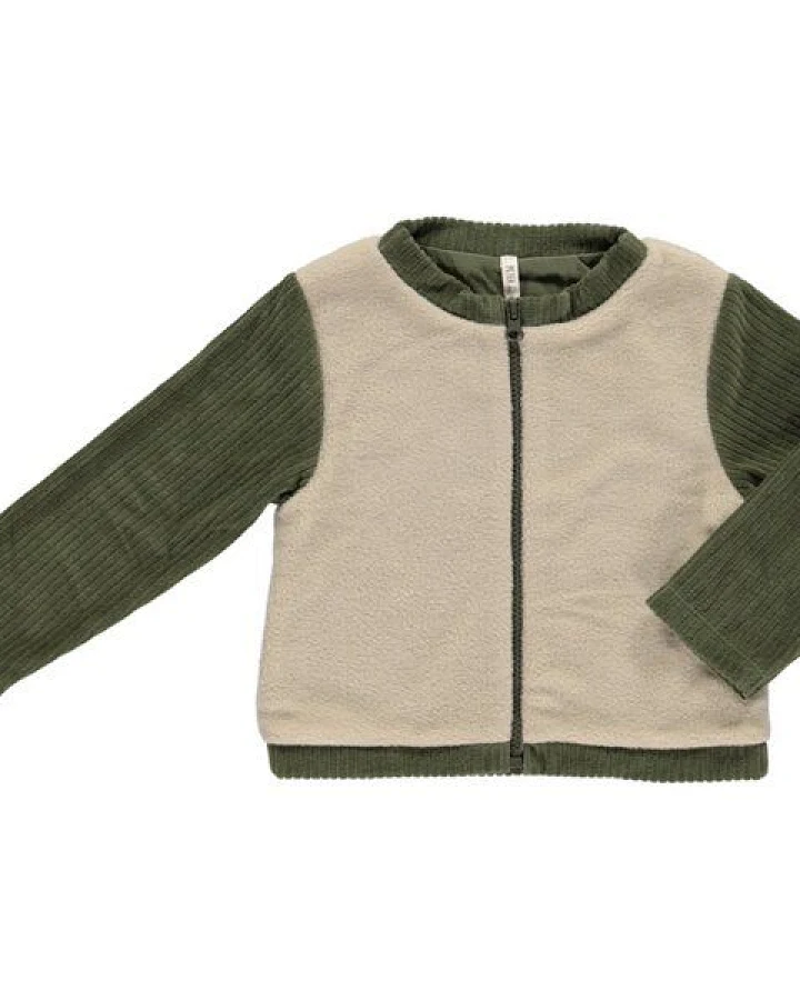 PETER JO Jacke aus Bio-Cordsamt und Fleece Arizona