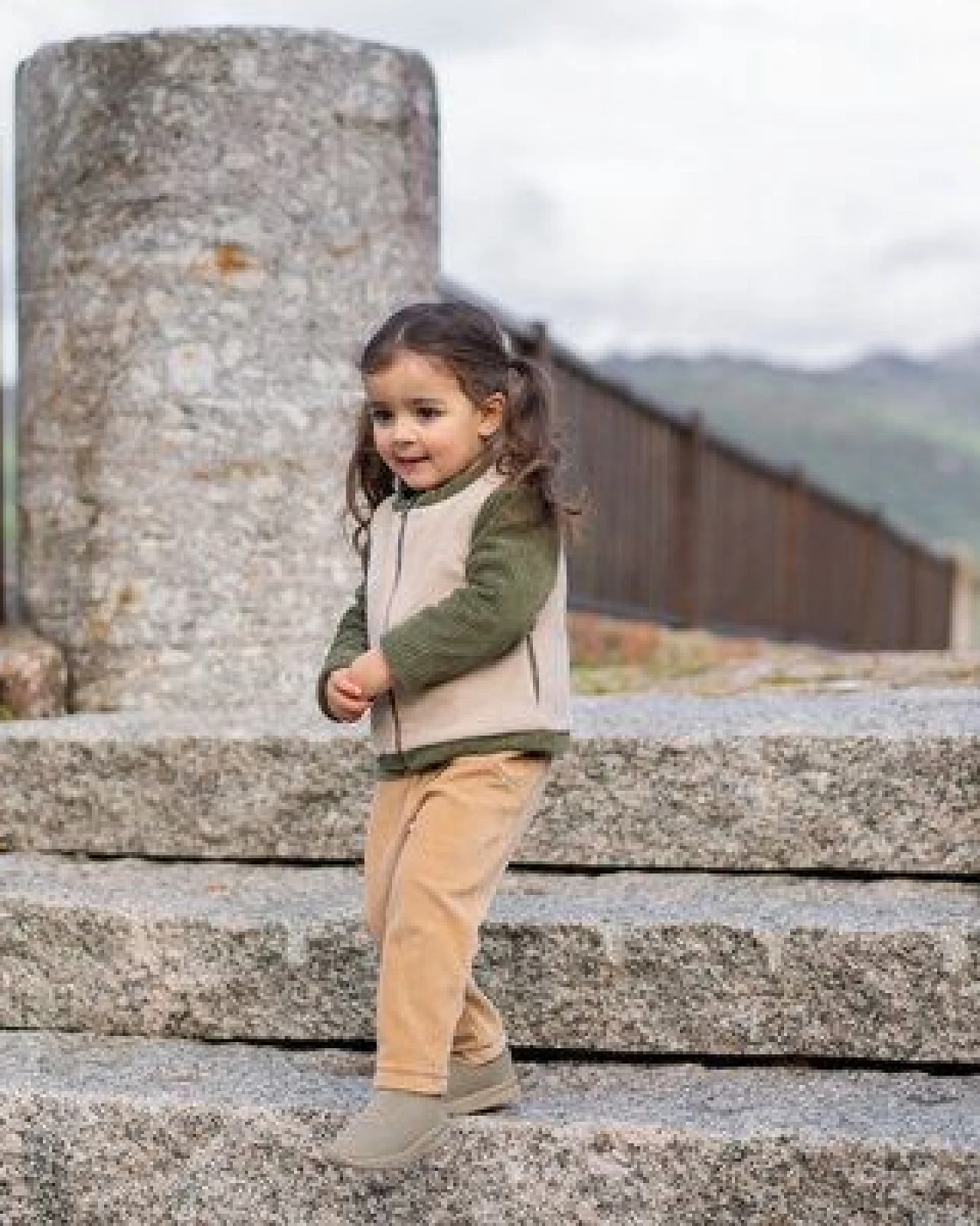 PETER JO Jacke aus Bio-Cordsamt und Fleece Arizona – Ansicht 2