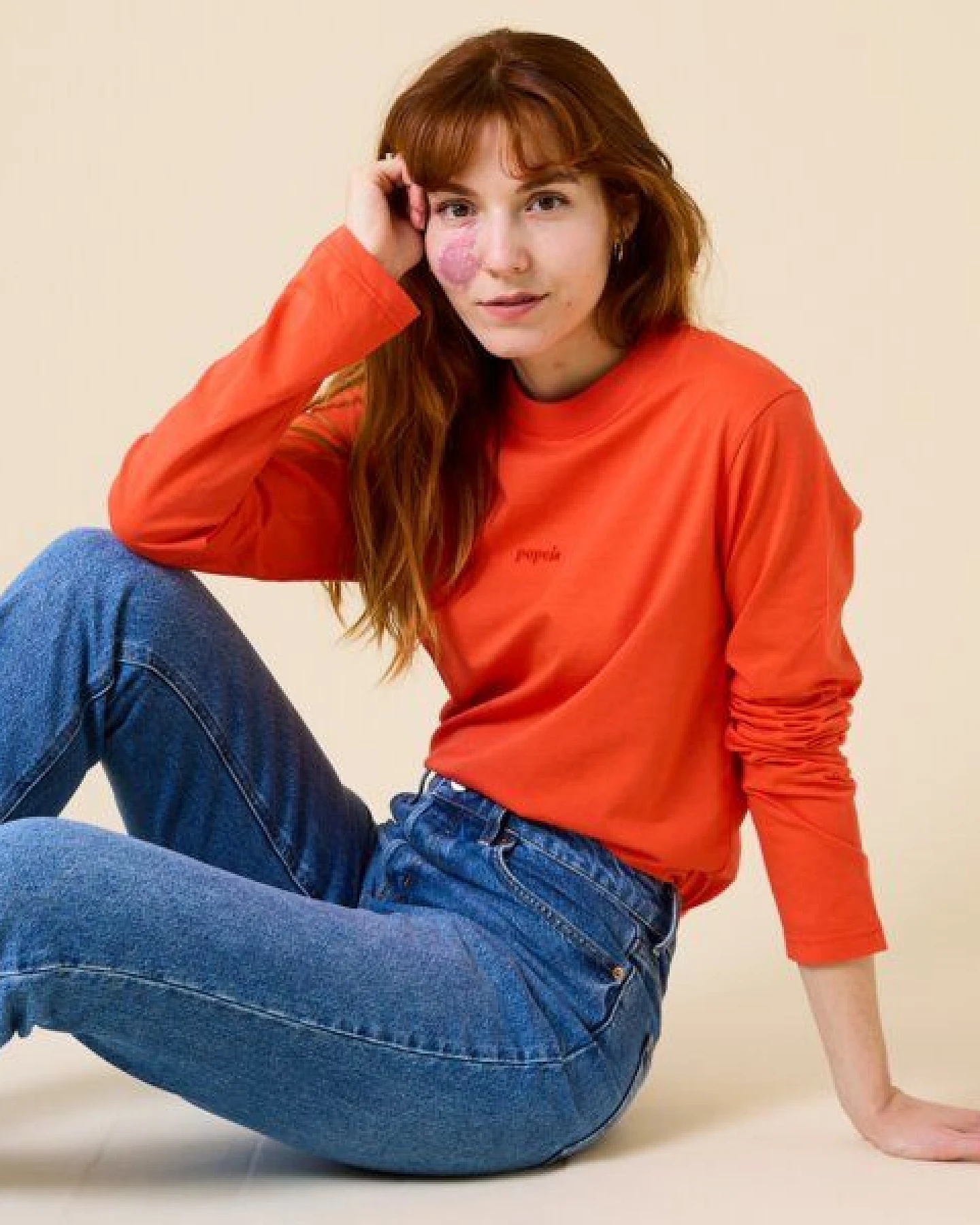 popeia Damen Langarmshirt aus Bio-Baumwolle – Ansicht 3