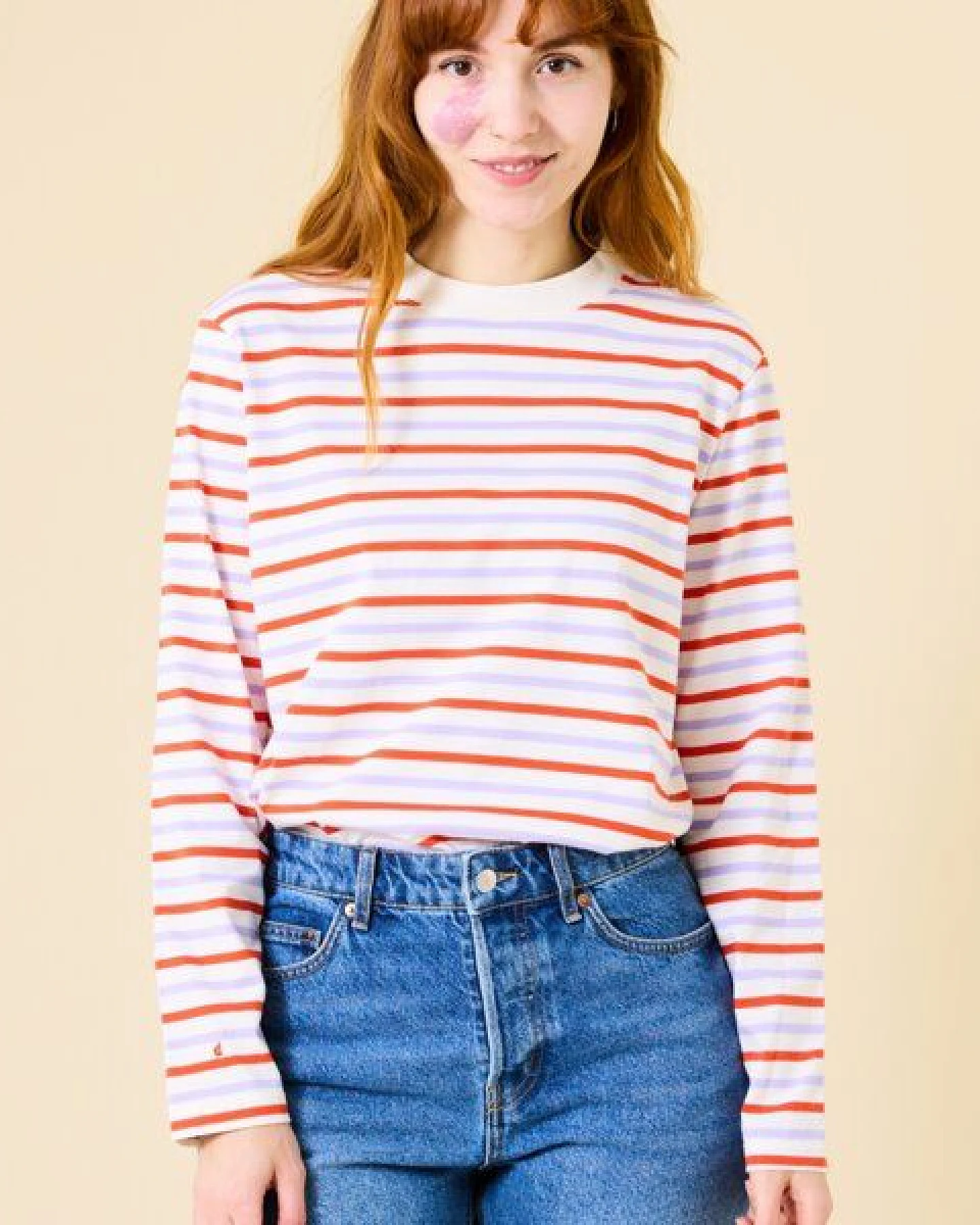 popeia Damen Langarmshirt aus Bio-Baumwolle – Ansicht 3