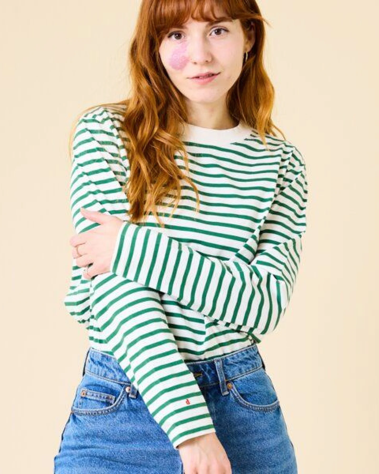 popeia Damen Langarmshirt aus Bio-Baumwolle – Ansicht 3